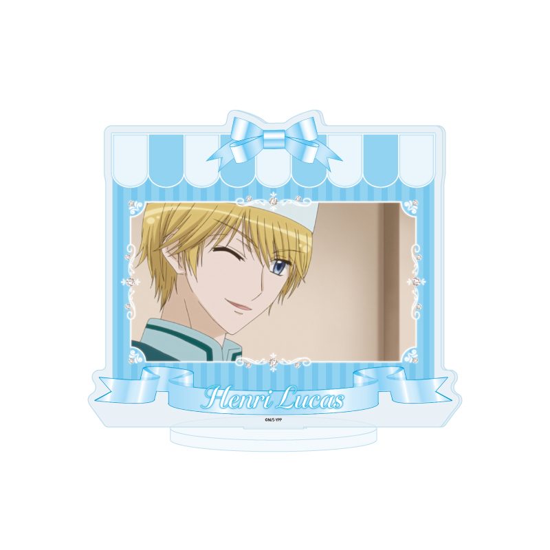 アクリルスタンド 夢色パティシエール 04 アンリ・リュカス(場面写イラスト) (Acrylic Stand "Yumeiro Patissiere" 04 Henri Lucas (Scenes Illustration))