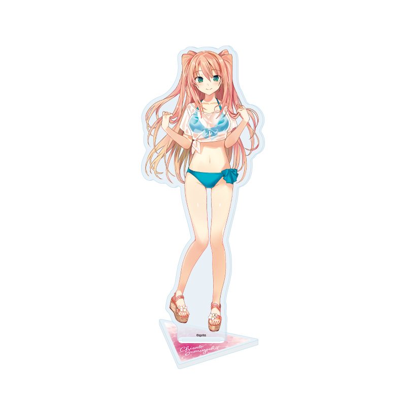 アクリルスタンド 恋と選挙とチョコレート 01 住吉千里(描き起こしイラスト) (Acrylic Stand "Love, Election & Chocolate" 01 Sumiyoshi Chisato (Original Illustration))