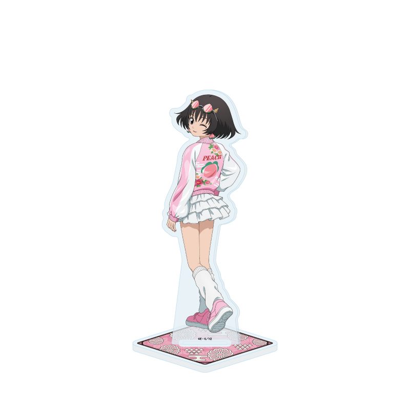 アクリルスタンド 鬼灯の冷徹 20 ピーチ・マキ スカジャンVer.(描き下ろしイラスト) (Acrylic Stand "Hozuki's Coolheadedness" 20 Peach Maki Souvenir Jacket Ver. (Original Illustration))