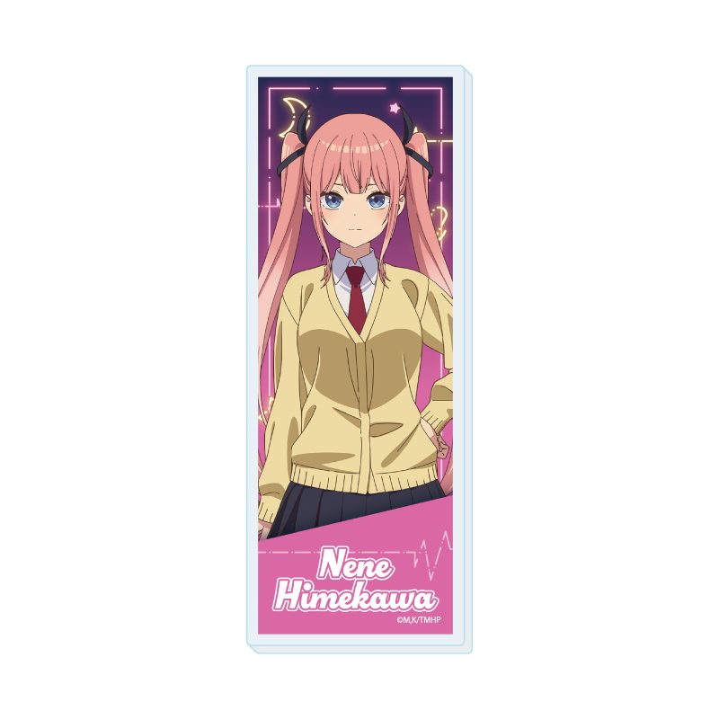 ミニアクリルブロック 真夜中ハートチューン 02 日芽川寧々(公式イラスト) (Mini Acrylic Block "Tune In to the Midnight Heart" 02 Himekawa Nene (Official Illustration))