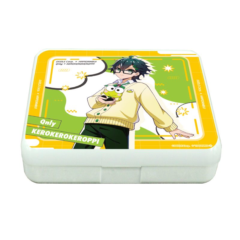 小物ケース ドズル社×はぴだんぶい 03 おんりー×けろけろけろっぴ(コラボイラスト) (Accessory Case DOZLE Corp. x HAPIDANBUI 03 Qnly x Kero Kero Keroppi (Collaboration Illustration))