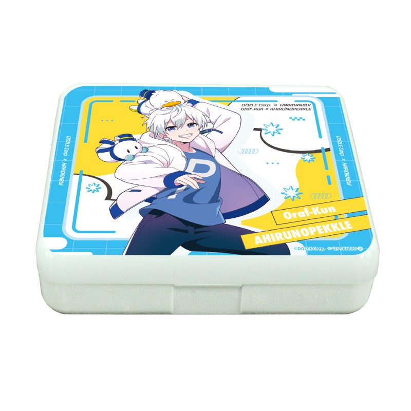 小物ケース ドズル社×はぴだんぶい 04 おらふくん×あひるのペックル(コラボイラスト) (Accessory Case DOZLE Corp. x HAPIDANBUI 04 Oraf-Kun x Ahiru no Pekkle (Collaboration Illustration))