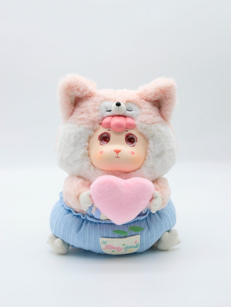 FRIENDSHEEP Bonanaシリーズ LOVE ANGEL FOXBONANA ぬいぐるみ (FRIENDSHEEP BONANA SERIES LOVE ANGEL FOXBONANA PLUSH TOY)
