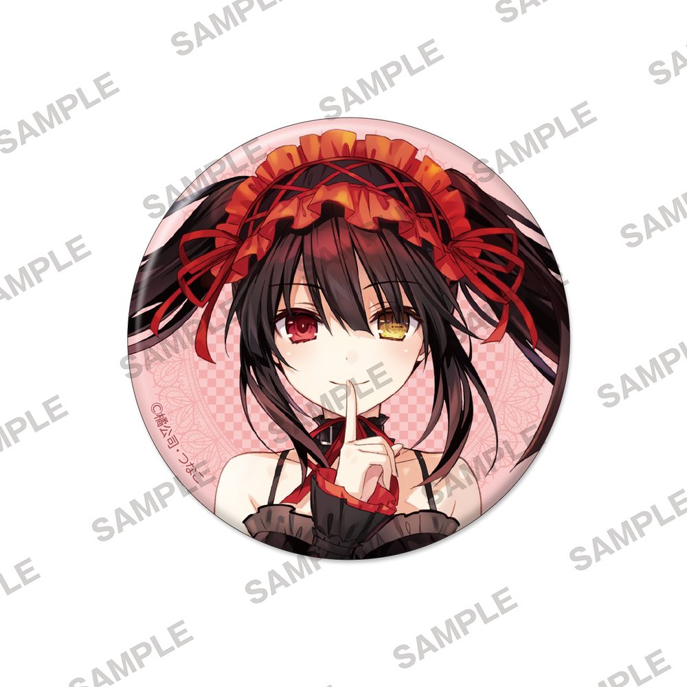 デート・ア・ライブ 狂三バースデー2026 ビッグホログラム缶バッジ A ("Date A Live" Kurumi Birthday 2026 Big Hologram Can Badge A)