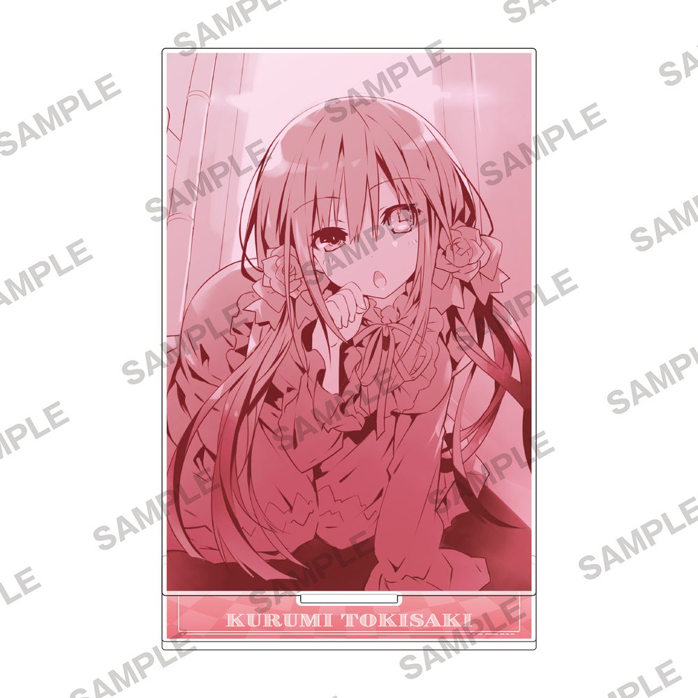 デート・ア・ライブ 狂三バースデー2026 挿絵アクリルスタンド ("Date A Live" Kurumi Birthday 2026 Book Illustration Acrylic Stand)
