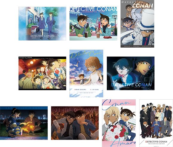 名探偵コナン ミニクリアポスターコレクション Vol.3 ("Detective Conan" Mini Clear Poster Collection Vol. 3)