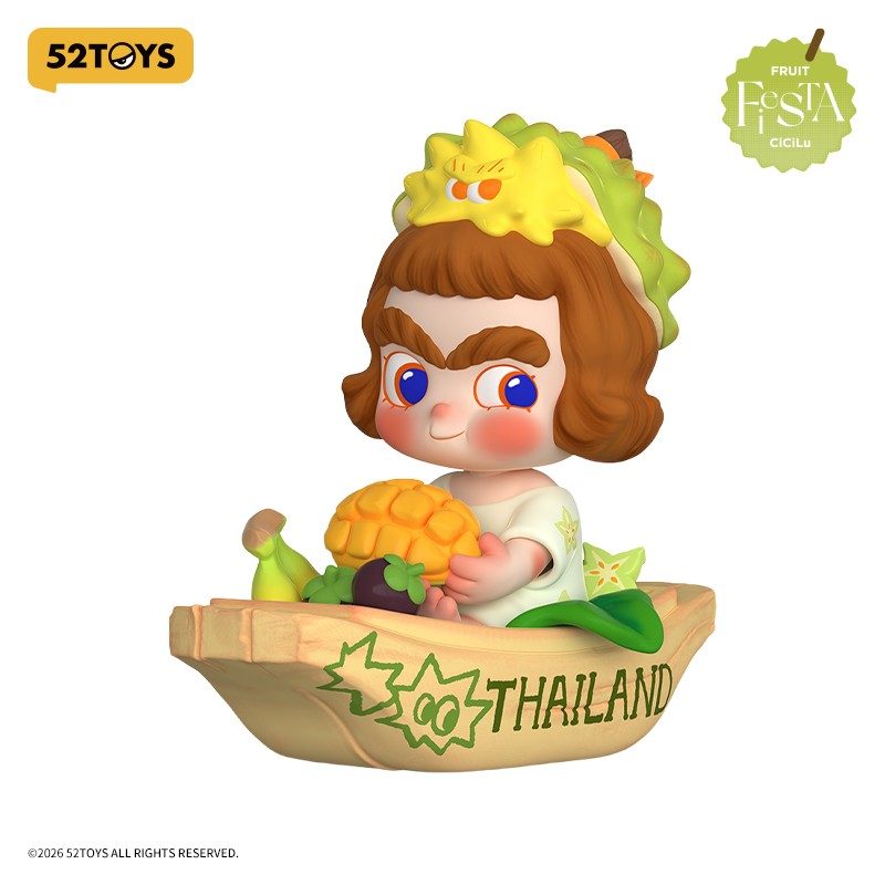 52TOYS Cicilu フルーツフェスタ ビッグフィギュア (52TOYS Cicilu Fruit Fiesta Figure)
