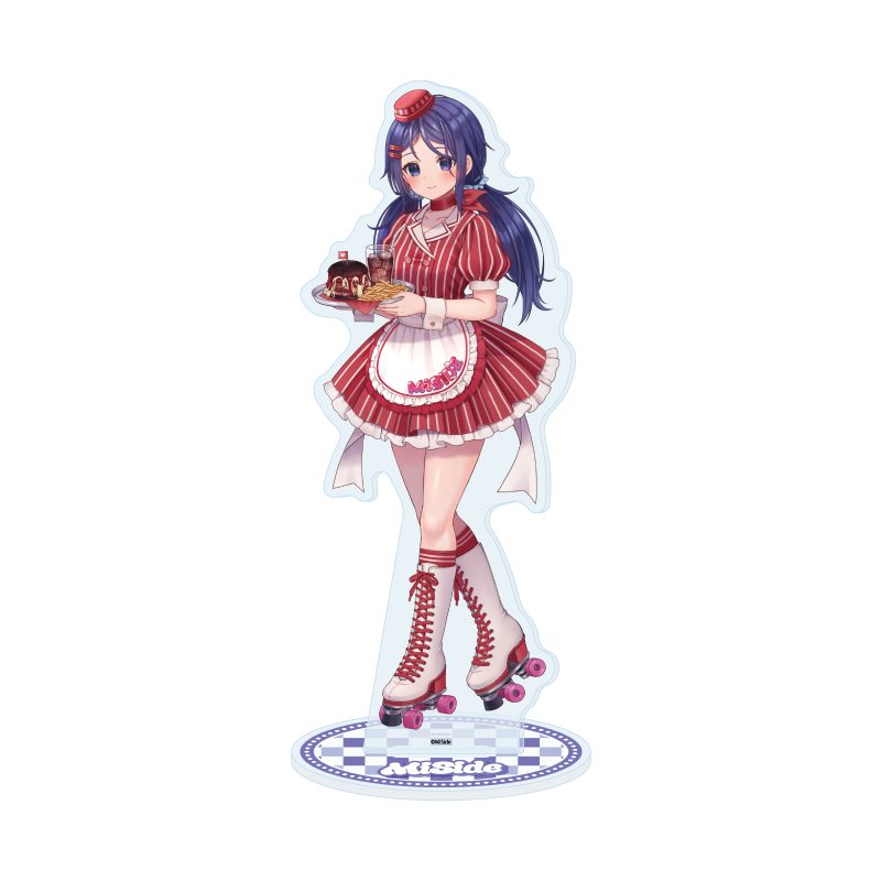 アクリルスタンド MiSide : ミサイド 04 狂ったミタ ダイナーVer.A(描き起こしイラスト) (Acrylic Stand "MiSide" 04 Crazy Mita Diner Ver. A (Original Illustration))