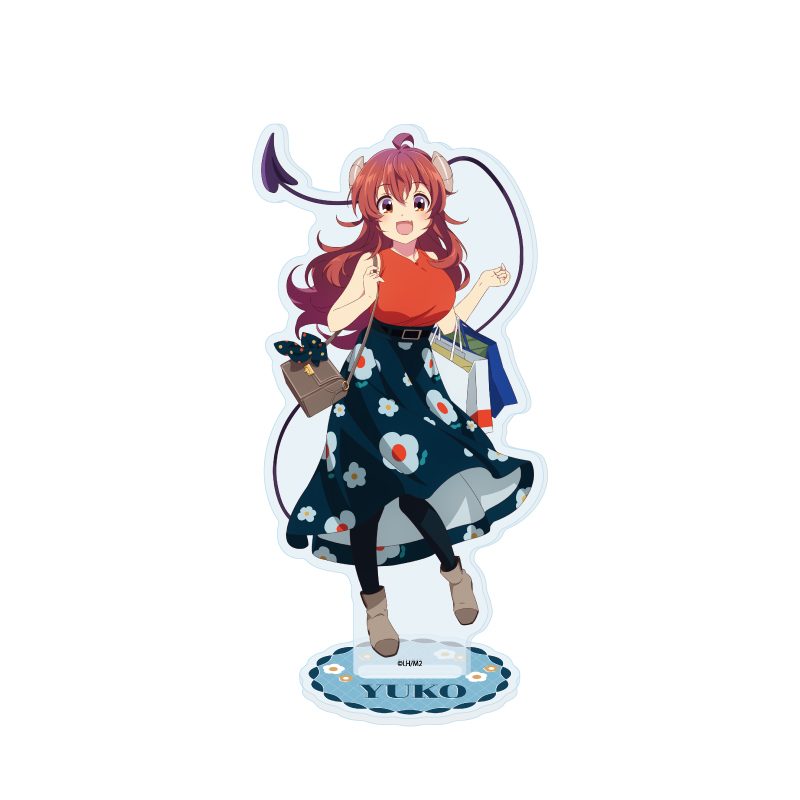 アクリルスタンド まちカドまぞく 2丁目 25 吉田優子 おめかしVer.(描き下ろしイラスト) (Acrylic Stand "The Demon Girl Next Door Season 2" 25 Yoshida Yuko Dress Up Ver. (Original Illustration))