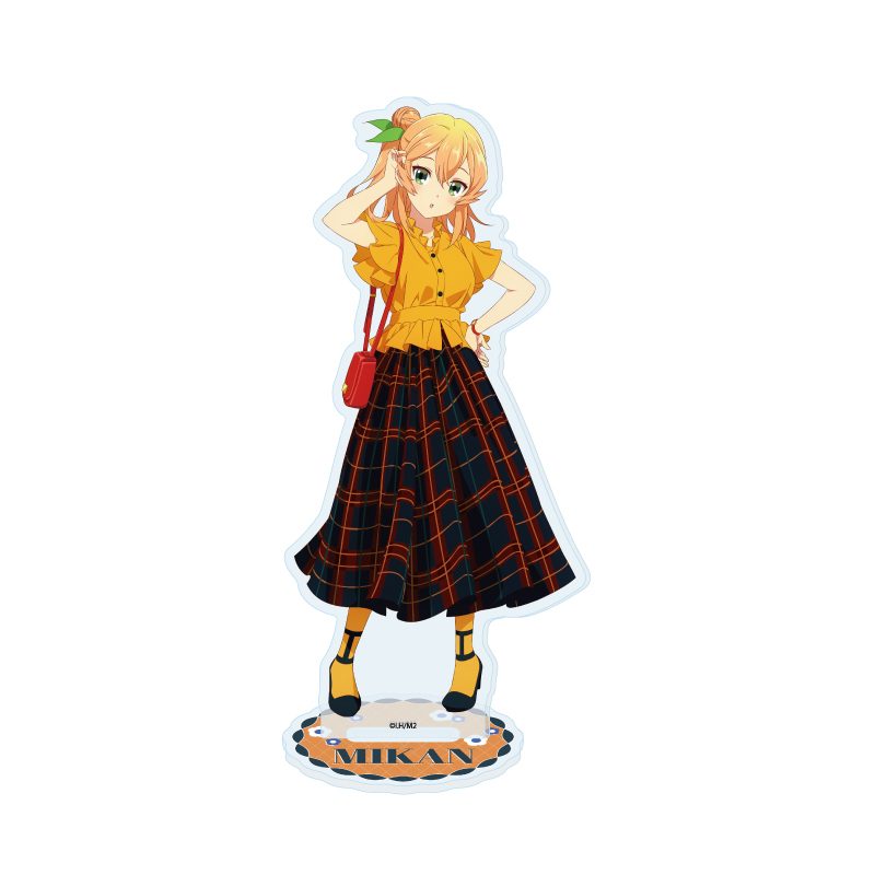 アクリルスタンド まちカドまぞく 2丁目 28 陽夏木ミカン おめかしVer.(描き下ろしイラスト) (Acrylic Stand "The Demon Girl Next Door Season 2" 28 Hinatsuki Mikan Dress Up Ver. (Original Illustration))