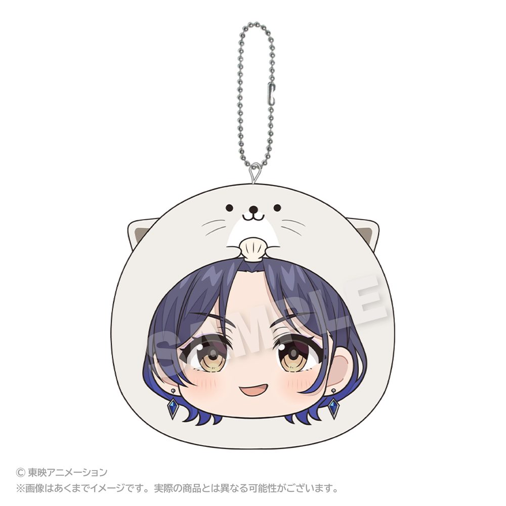ガールズバンドクライ まるめいつクッションキーホルダー Vol.2 ナナ ("Girls Band Cry" Marumates Cushion Key Chain Vol. 2 Nana)