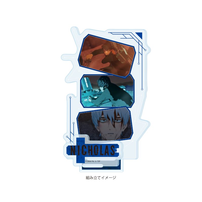 アクリルスタンドプレート TRIGUN STARGAZE 02 ニコラス・D・ウルフウッド(場面写) (Acrylic Stand Plate "Trigun Stargaze" 02 Nicholas D. Wolfwood (Scenes))