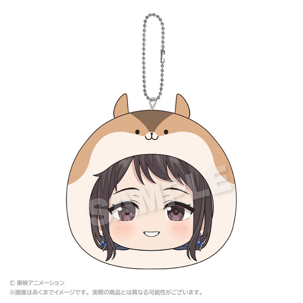 ガールズバンドクライ まるめいつクッションキーホルダー Vol.2 リン ("Girls Band Cry" Marumates Cushion Key Chain Vol. 2 Rin)