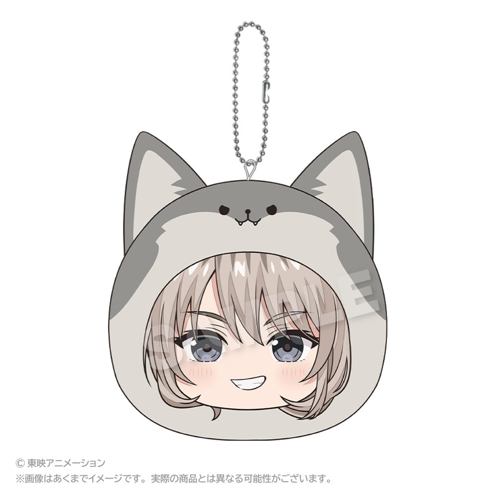 ガールズバンドクライ まるめいつクッションキーホルダー Vol.2 河原木桃香 ("Girls Band Cry" Marumates Cushion Key Chain Vol. 2 Kawaragi Momoka)