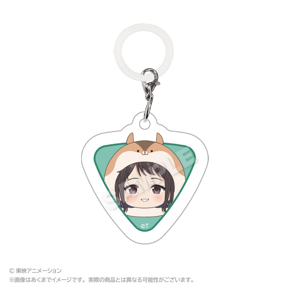 ガールズバンドクライ まるめいつチャーム リン ("Girls Band Cry" Marumates Charm Rin)