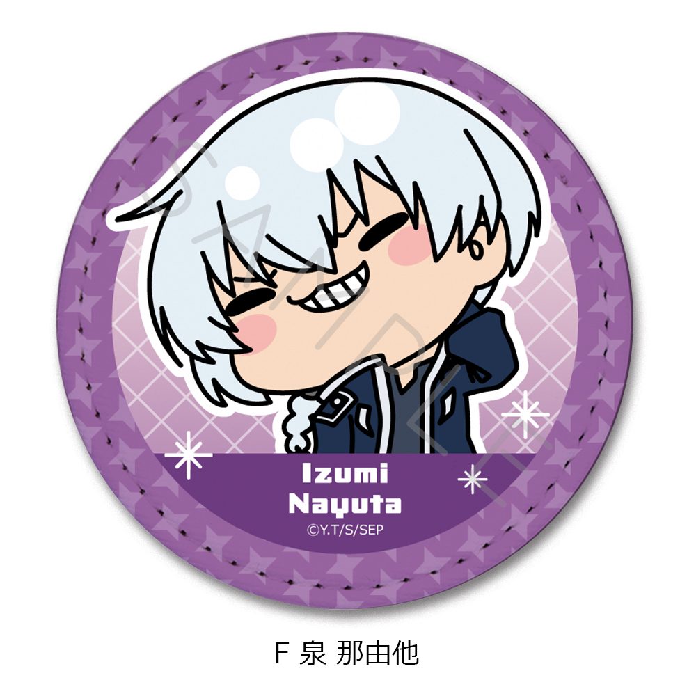 スノウボールアース レザーバッジ(丸形) F 泉那由他 ("SNOWBALL EARTH" Leather Badge (Round) F Izumi Nayuta)