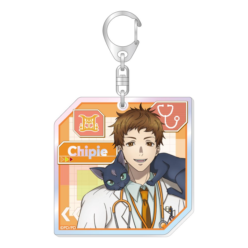 グノーシア オーロラアクリルキーホルダー シピ ("GNOSIA" Aurora Acrylic Key Chain Chipie)