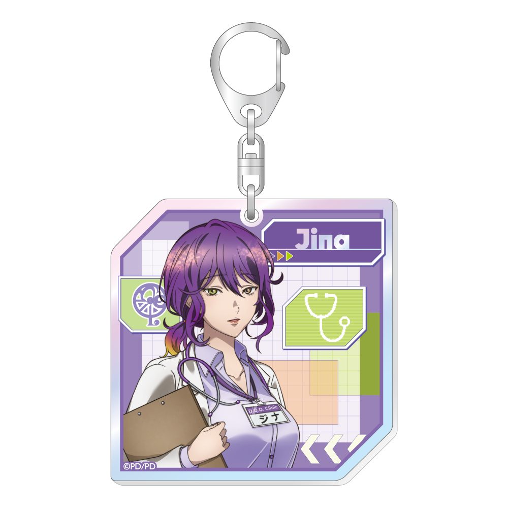 グノーシア オーロラアクリルキーホルダー ジナ ("GNOSIA" Aurora Acrylic Key Chain Jina)
