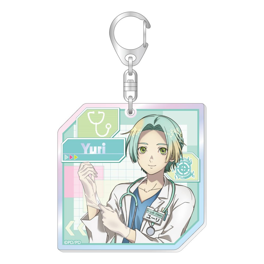 グノーシア オーロラアクリルキーホルダー ユーリ ("GNOSIA" Aurora Acrylic Key Chain Yuri)