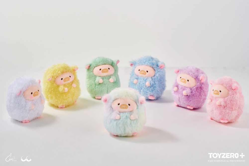 LuLu the Piggy - ルル・ザ・ピギー ルルレインボーシープ プラッシュ (LuLu the Piggy - LuLu Rainbow Sheep Plush)