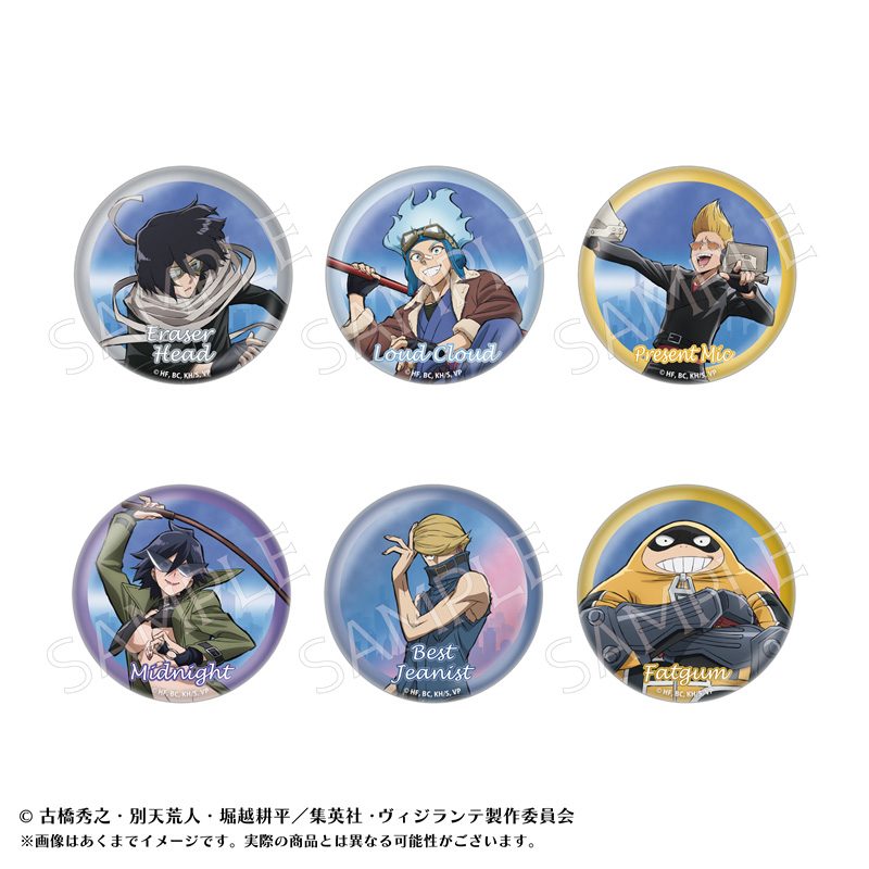 ヴィジランテ -僕のヒーローアカデミア ILLEGALS- トレーディング缶バッジB ("My Hero Academia: Vigilantes" Trading Can Badge B)