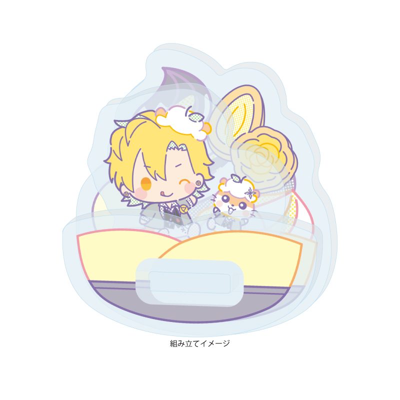 ゆらゆらアクリルスタンド ヒプノシスマイク SANRIO NAKAYOKU EDIT 11 伊弉冉一二三×コロコロクリリン(コラボイラスト) (Yurayura Acrylic Stand "Hypnosismic -Division Rap Battle-" Sanrio Nakayoku Edit 11 Izanami Hifumi x Coro Coro Kuririn (Collaboration Illustration))