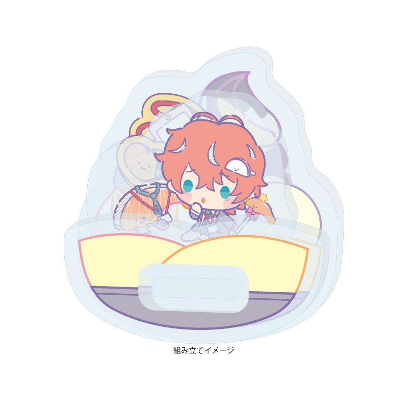 ゆらゆらアクリルスタンド ヒプノシスマイク SANRIO NAKAYOKU EDIT 12 観音坂独歩×KIRIMIちゃん.(コラボイラスト) (Yurayura Acrylic Stand "Hypnosismic -Division Rap Battle-" Sanrio Nakayoku Edit 12 Kannonzaka Doppo x KIRIMIchan. (Collaboration Illustration))