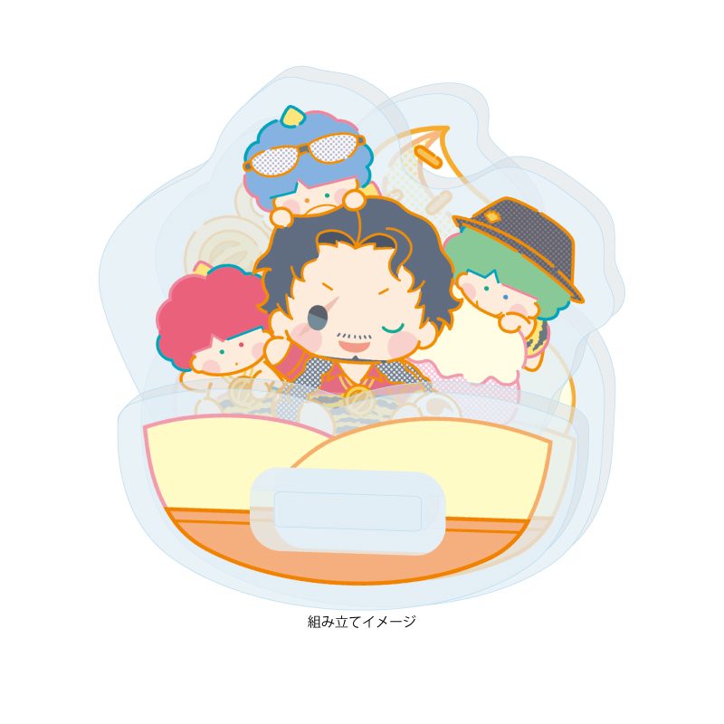 ゆらゆらアクリルスタンド ヒプノシスマイク SANRIO NAKAYOKU EDIT 15 天谷奴零×ゴロピカドン(コラボイラスト) (Yurayura Acrylic Stand "Hypnosismic -Division Rap Battle-" Sanrio Nakayoku Edit 15 Amayado Rei x Goropikadon (Collaboration Illustration))