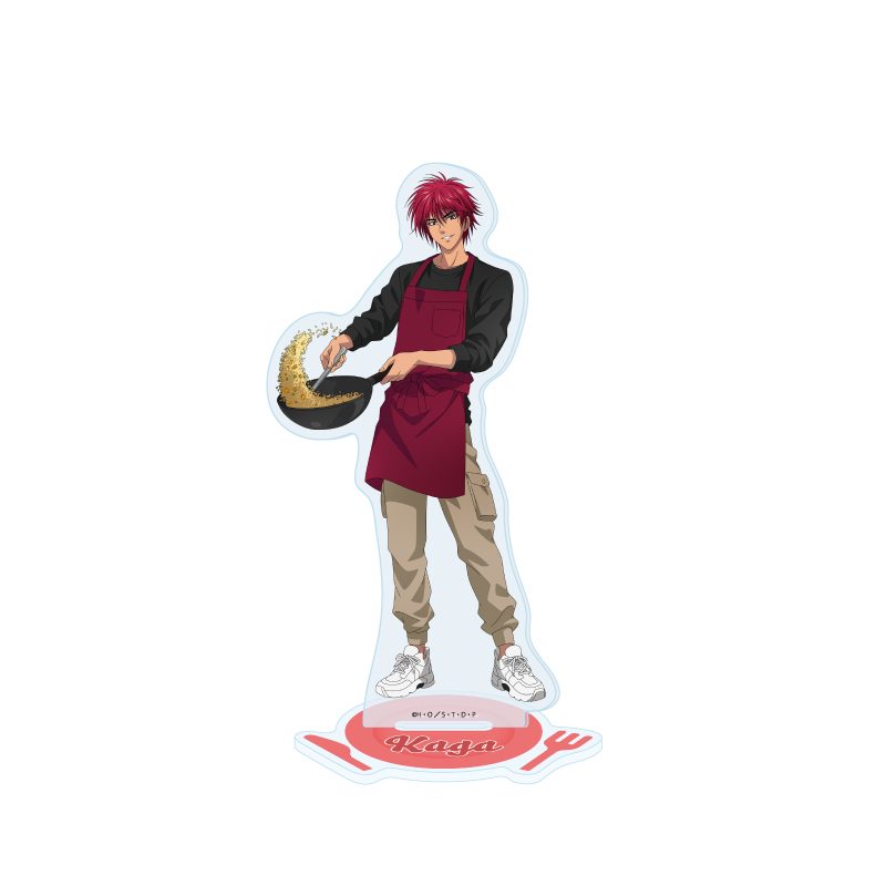 アクリルスタンド ヒカルの碁 95 加賀鉄男 料理男子Ver.(描き下ろしイラスト) (Acrylic Stand "Hikaru no Go" 95 Kaga Tetsuo Cooking Boys Ver. (Original Illustration))