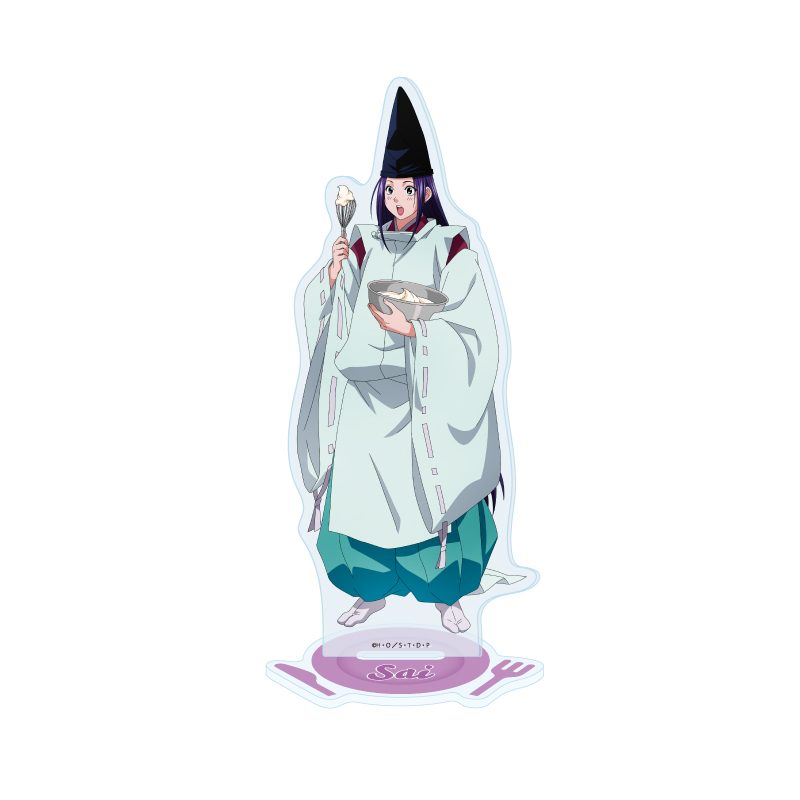 アクリルスタンド ヒカルの碁 93 藤原佐為 料理男子Ver.(描き下ろしイラスト) (Acrylic Stand "Hikaru no Go" 93 Fujiwara no Sai Cooking Boys Ver. (Original Illustration))
