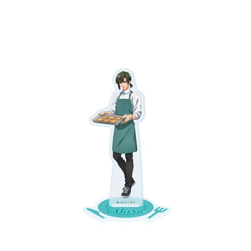 アクリルスタンド ヒカルの碁 94 塔矢アキラ 料理男子Ver.(描き下ろしイラスト) (Acrylic Stand "Hikaru no Go" 94 Toya Akira Cooking Boys Ver. (Original Illustration))