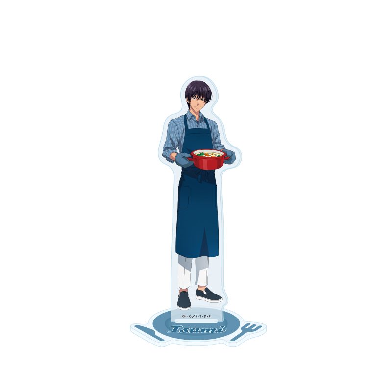 アクリルスタンド ヒカルの碁 96 伊角慎一郎 料理男子Ver.(描き下ろしイラスト) (Acrylic Stand "Hikaru no Go" 96 Isumi Shinichiro Cooking Boys Ver. (Original Illustration))