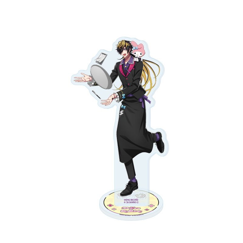 アクリルスタンド ヒプノシスマイク SANRIO NAKAYOKU EDIT 17 四十物十四×マイメロディ(コラボイラスト) (Acrylic Stand "Hypnosismic -Division Rap Battle-" Sanrio Nakayoku Edit 17 Aimono Jyushi x My Melody (Collaboration Illustration))
