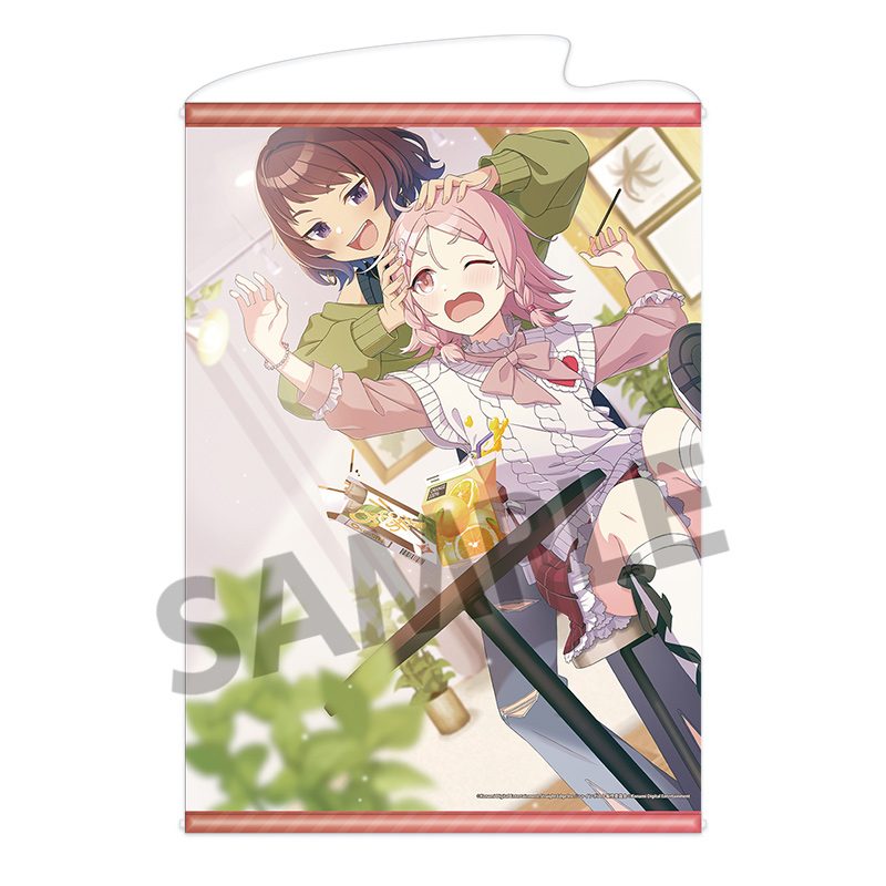 シャインポスト Be Your アイドル! B2タペストリー Vol.1 唐林絃葉&苗川柔 ("Shine Post Be Your Idol!" B2 Tapestry Vol. 1 Karabayashi Itoha & Naekawa Yawara)