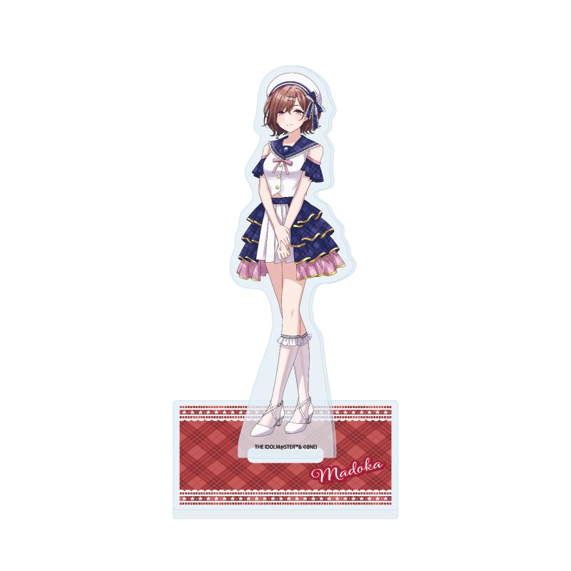 アクリルスタンド アイドルマスター シャイニーカラーズ 10 樋口円香 セーラー風アイドル衣装Ver.(描き下ろしイラスト) (Acrylic Stand "The Idolmaster Shiny Colors" 10 Higuchi Madoka Sailor Style Idol Costume Ver. (Original Illustration))