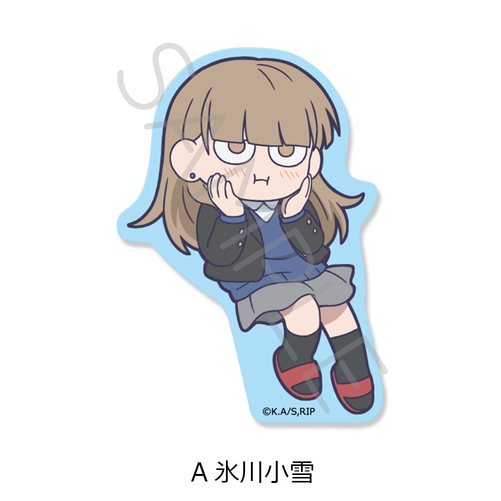 氷の城壁 クリアカードステッカー A 氷川小雪 ("THE RAMPARTS OF ICE" Clear Card Sticker A Hikawa Koyuki)