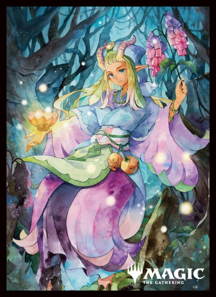 マジックザギャザリング プレイヤーズカードスリーブ MTGS-376 ローウィンの昏明 花を手入れする者 ("MAGIC: The Gathering" Players Card Sleeve MTGS-376 Lorwyn Eclipsed Bloom Tender)
