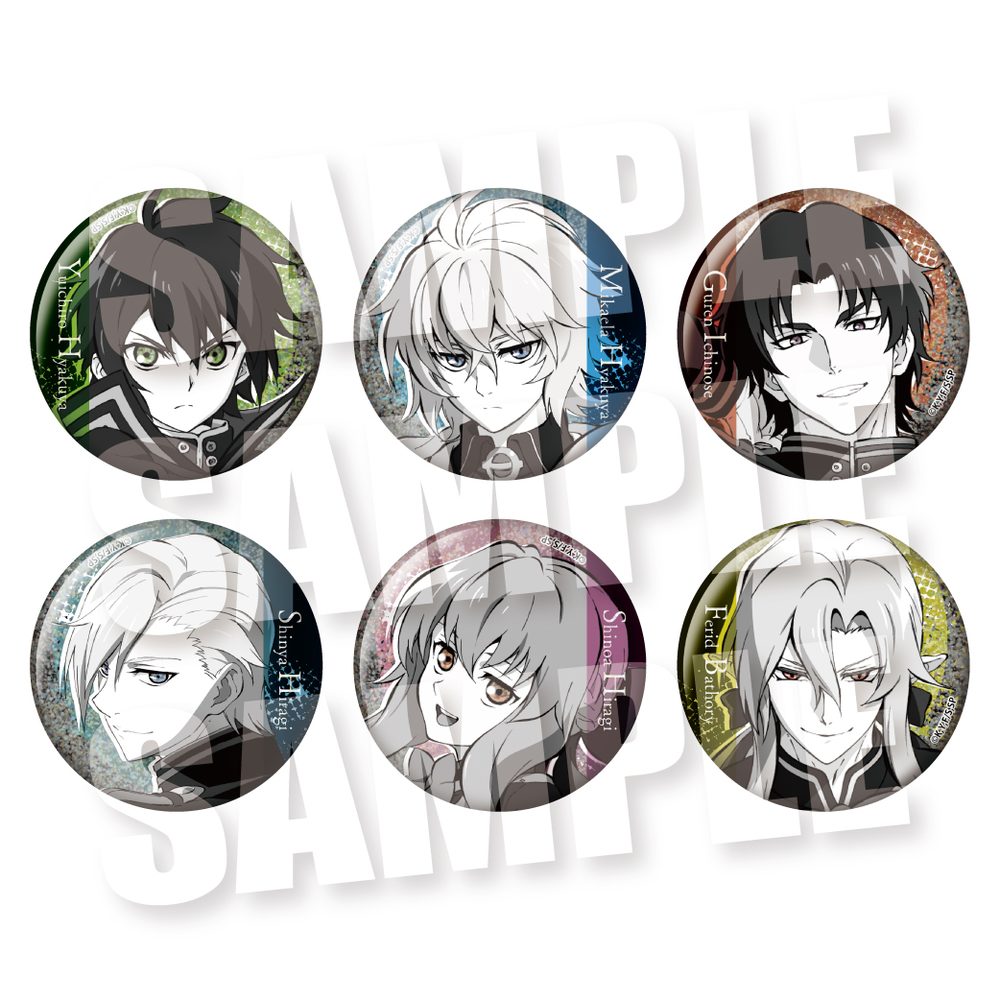 終わりのセラフ ホロEYE缶バッジ ("Seraph of the End" Hologram Eye Can Badge)