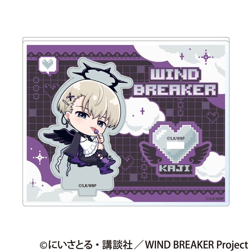 WIND BREAKER アクリルスタンド 堕天使Ver. 梶蓮 ("Wind Breaker" Acrylic Stand Fallen Angel Ver. Kaji Ren)