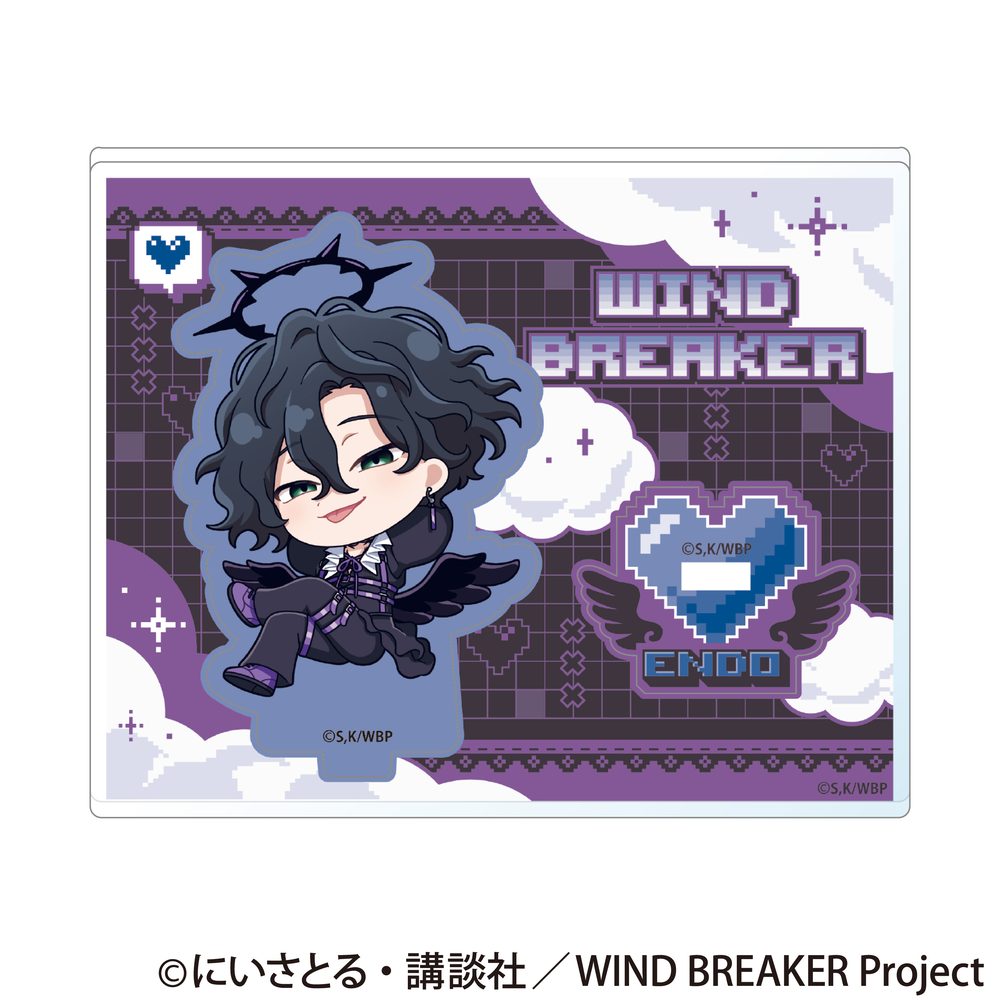 WIND BREAKER アクリルスタンド 堕天使Ver. 棪堂哉真斗 ("Wind Breaker" Acrylic Stand Fallen Angel Ver. Endo Yamato)