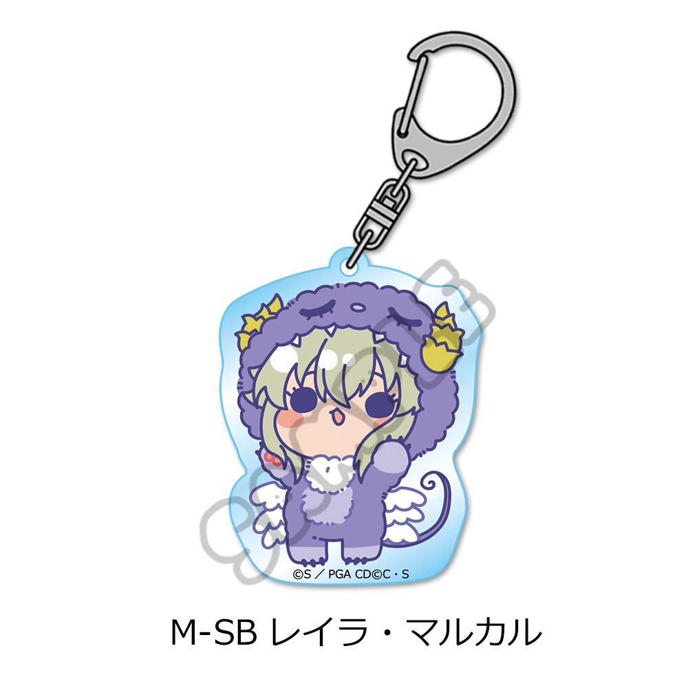 コードギアス 亡国のアキト 第2弾 アクリルキーホルダー M-SB レイラ・マルカル ("Code Geass Akito the Exiled" Vol. 2 Acrylic Key Chain M-SB Leila Malcal)