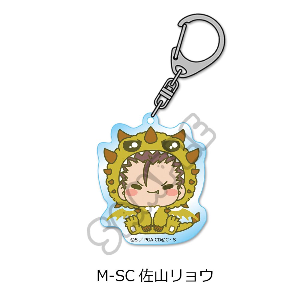 コードギアス 亡国のアキト 第2弾 アクリルキーホルダー M-SC 佐山リョウ ("Code Geass Akito the Exiled" Vol. 2 Acrylic Key Chain M-SC Sayama Ryo)