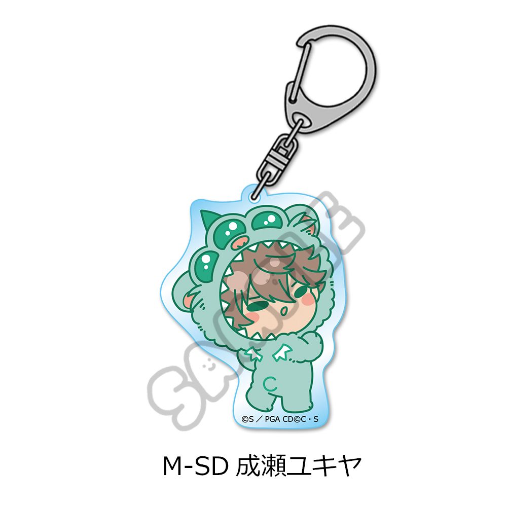 コードギアス 亡国のアキト 第2弾 アクリルキーホルダー M-SD 成瀬ユキヤ ("Code Geass Akito the Exiled" Vol. 2 Acrylic Key Chain M-SD Naruse Yukiya)