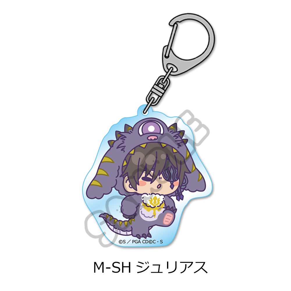 コードギアス 亡国のアキト 第2弾 アクリルキーホルダー M-SH ジュリアス ("Code Geass Akito the Exiled" Vol. 2 Acrylic Key Chain M-SH Julius)