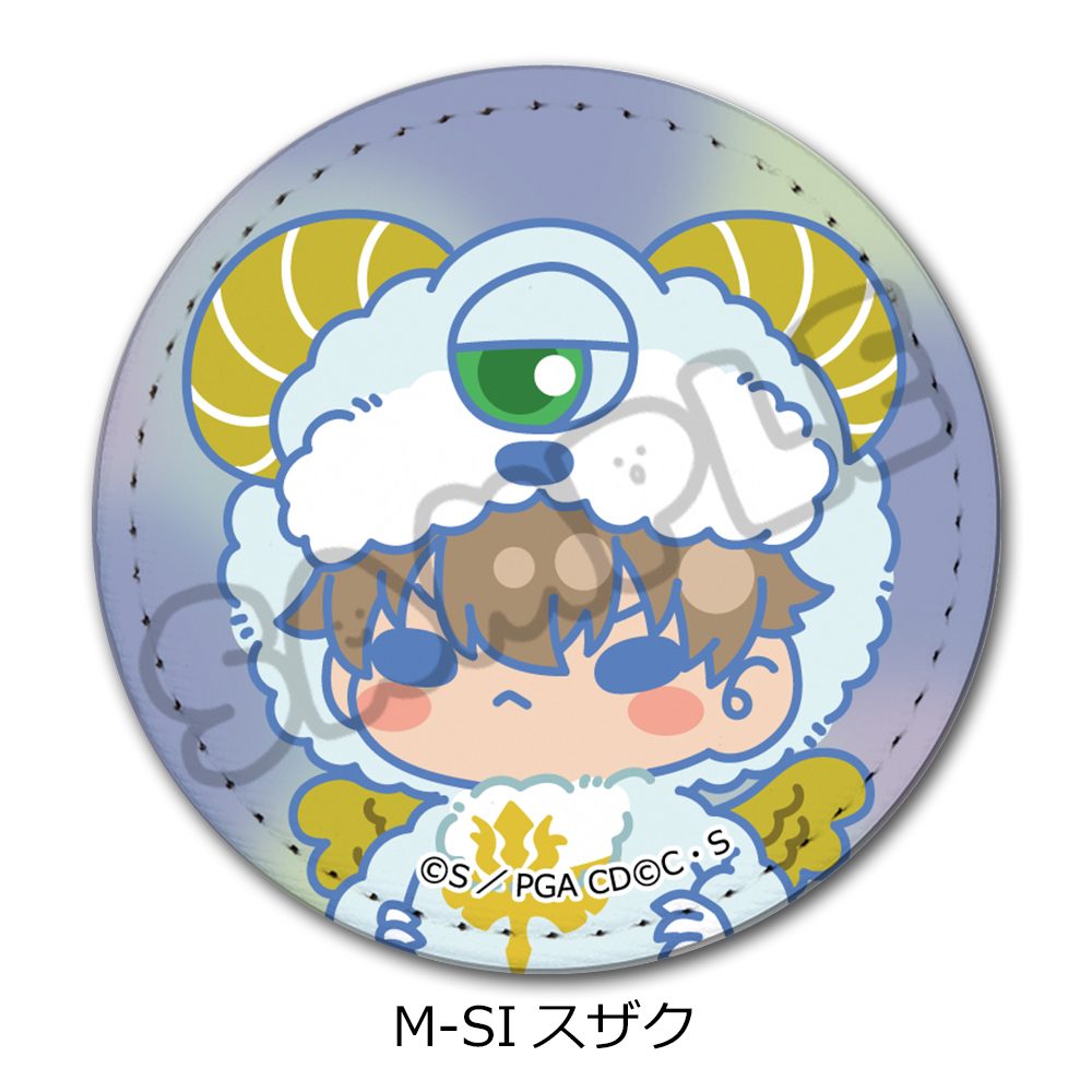 コードギアス 亡国のアキト 第2弾 レザーバッジ(丸形) M-SI スザク ("Code Geass Akito the Exiled" Vol. 2 Leather Badge (Round) M-SI Suzaku)