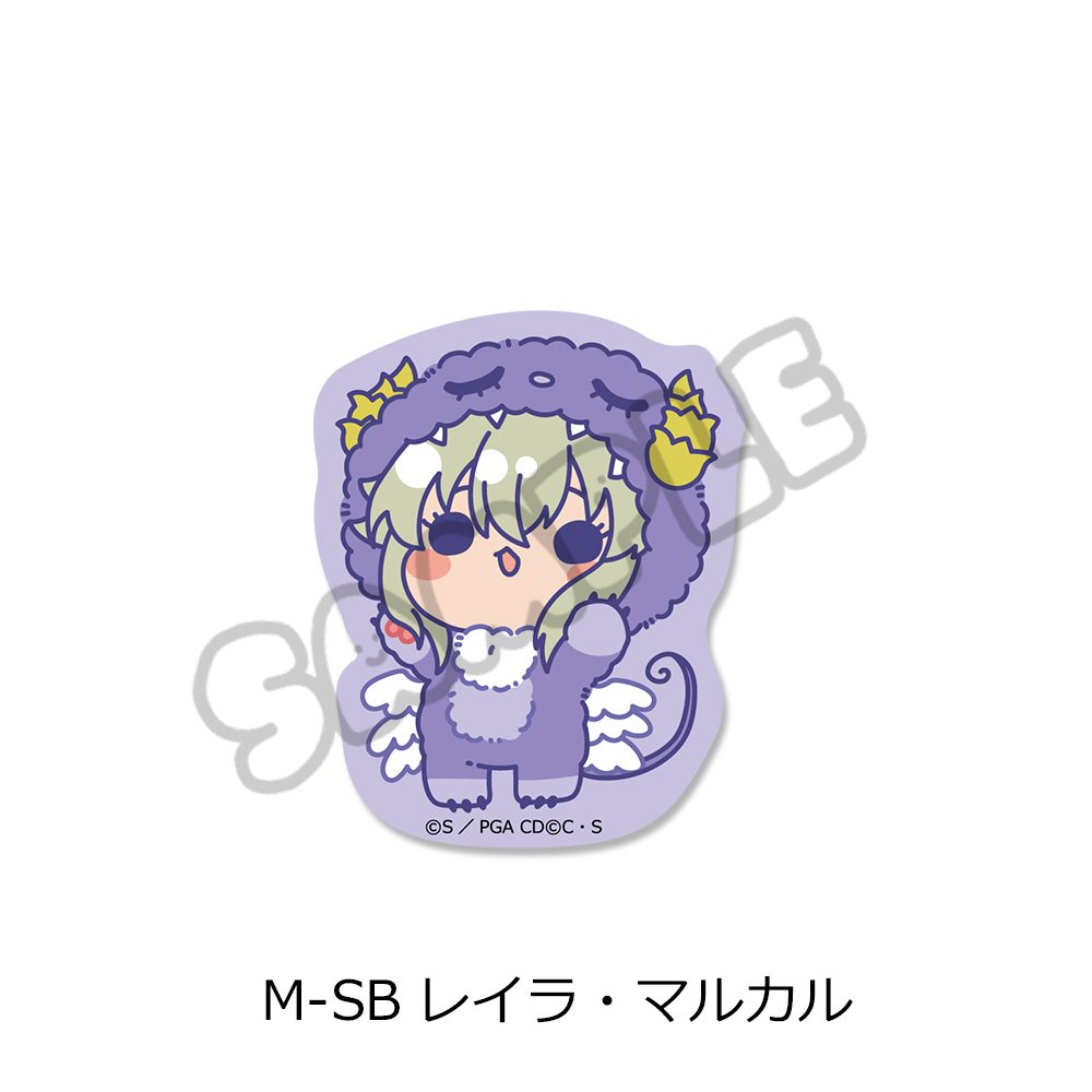 コードギアス 亡国のアキト 第2弾 クリアステッカー M-SB レイラ・マルカル ("Code Geass Akito the Exiled" Vol. 2 Clear Sticker M-SB Leila Malcal)