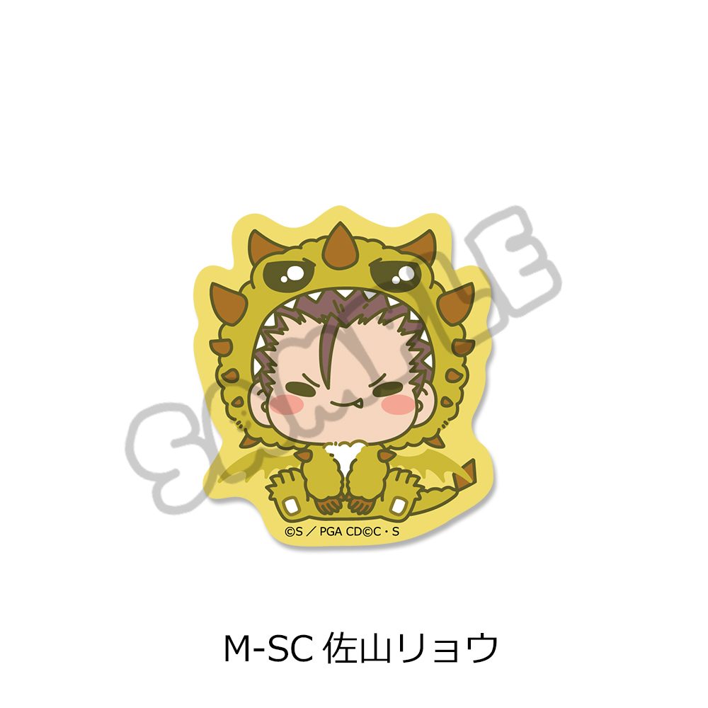 コードギアス 亡国のアキト 第2弾 クリアステッカー M-SC 佐山リョウ ("Code Geass Akito the Exiled" Vol. 2 Clear Sticker M-SC Sayama Ryo)
