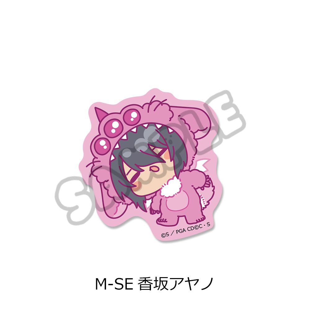 コードギアス 亡国のアキト 第2弾 クリアステッカー M-SE 香坂アヤノ ("Code Geass Akito the Exiled" Vol. 2 Clear Sticker M-SE Kosaka Ayano)