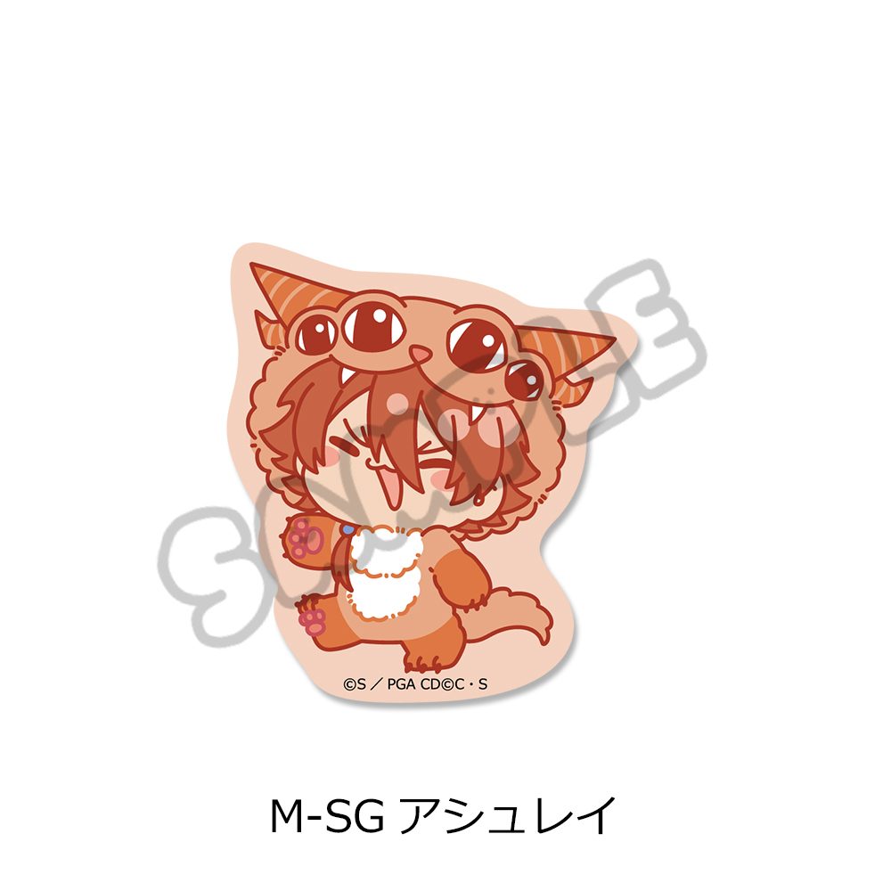 コードギアス 亡国のアキト 第2弾 クリアステッカー M-SG アシュレイ ("Code Geass Akito the Exiled" Vol. 2 Clear Sticker M-SG Ashley)
