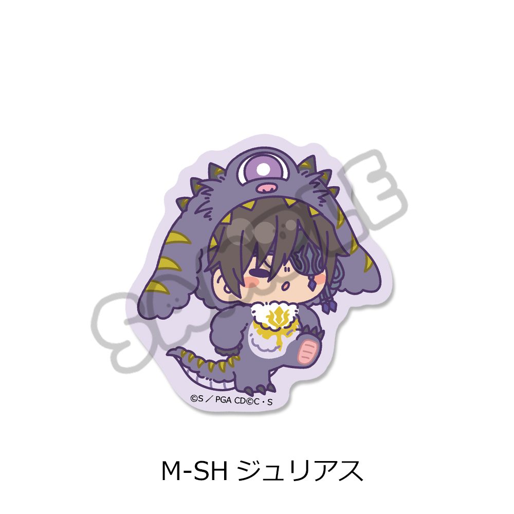 コードギアス 亡国のアキト 第2弾 クリアステッカー M-SH ジュリアス ("Code Geass Akito the Exiled" Vol. 2 Clear Sticker M-SH Julius)